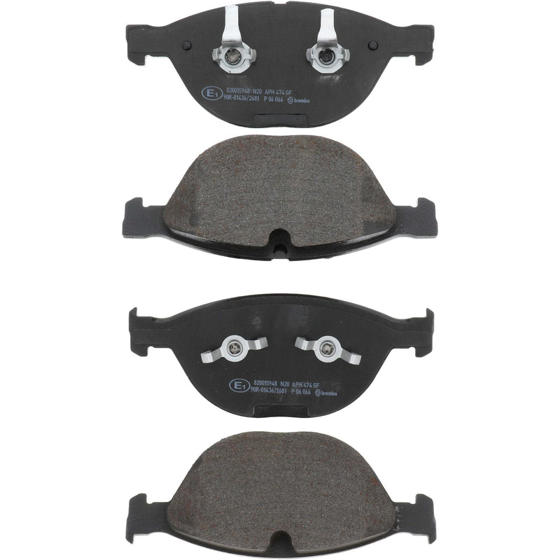 PRIME Low-Met Front Disc Brake Pad Set - P06066
