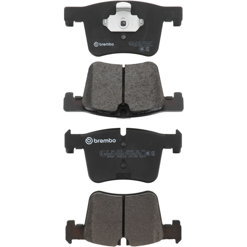 PRIME Low-Met Front Disc Brake Pad Set - P06075