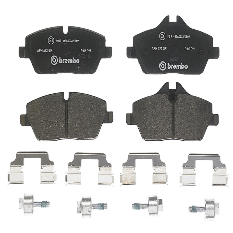 PRIME Low-Met Front Disc Brake Pad Set - P06091