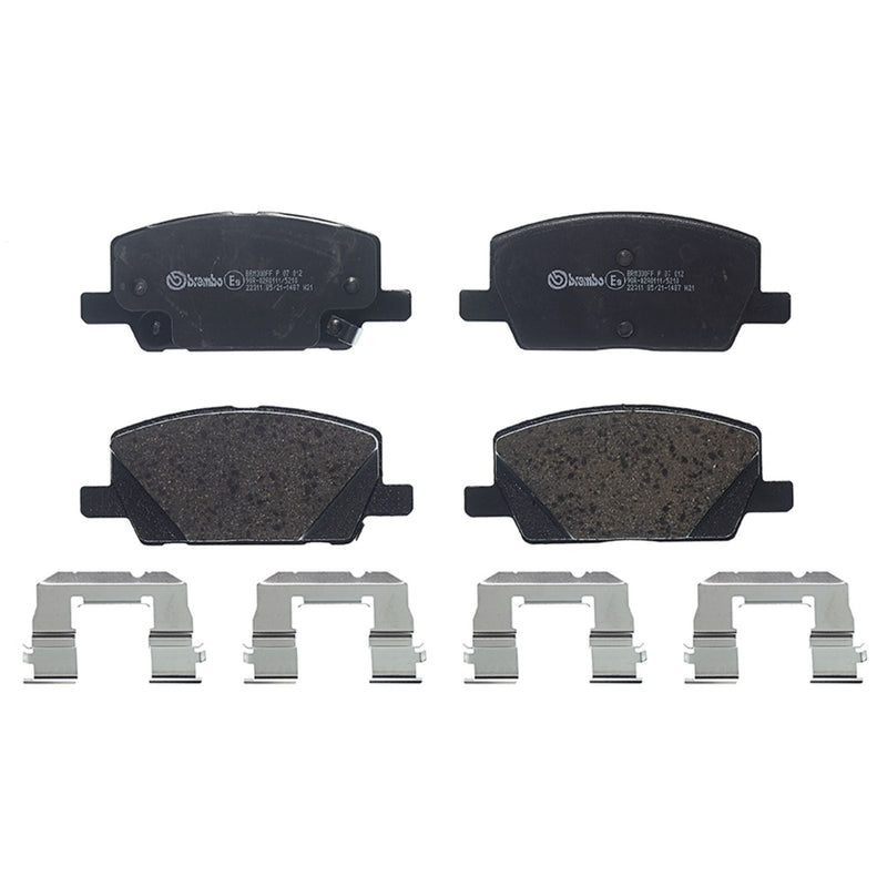 PRIME Low-Met Front Disc Brake Pad Set - P07012