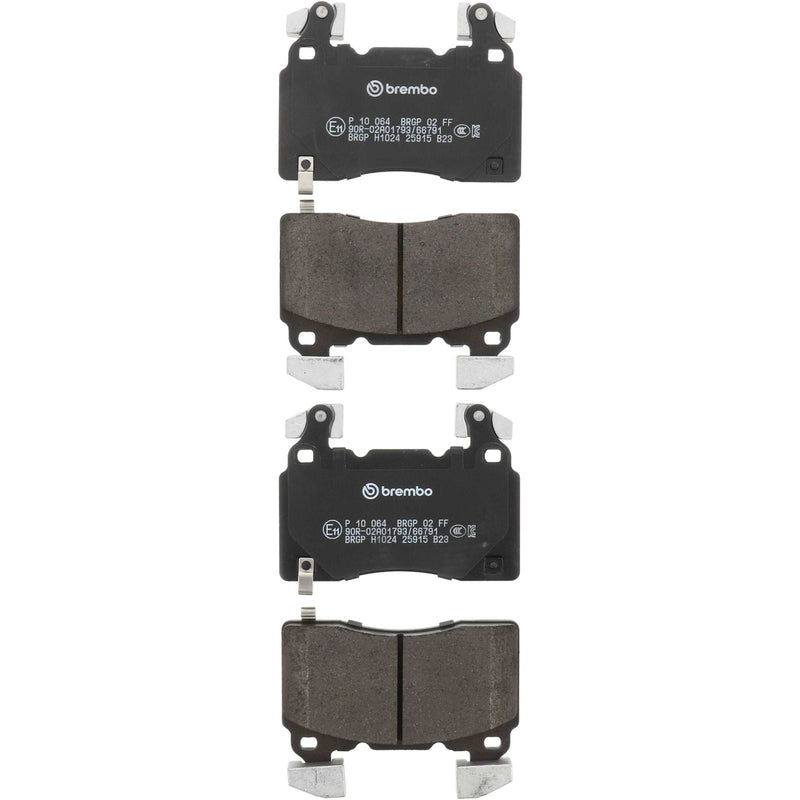 PRIME Low-Met Front Disc Brake Pad Set - P10064