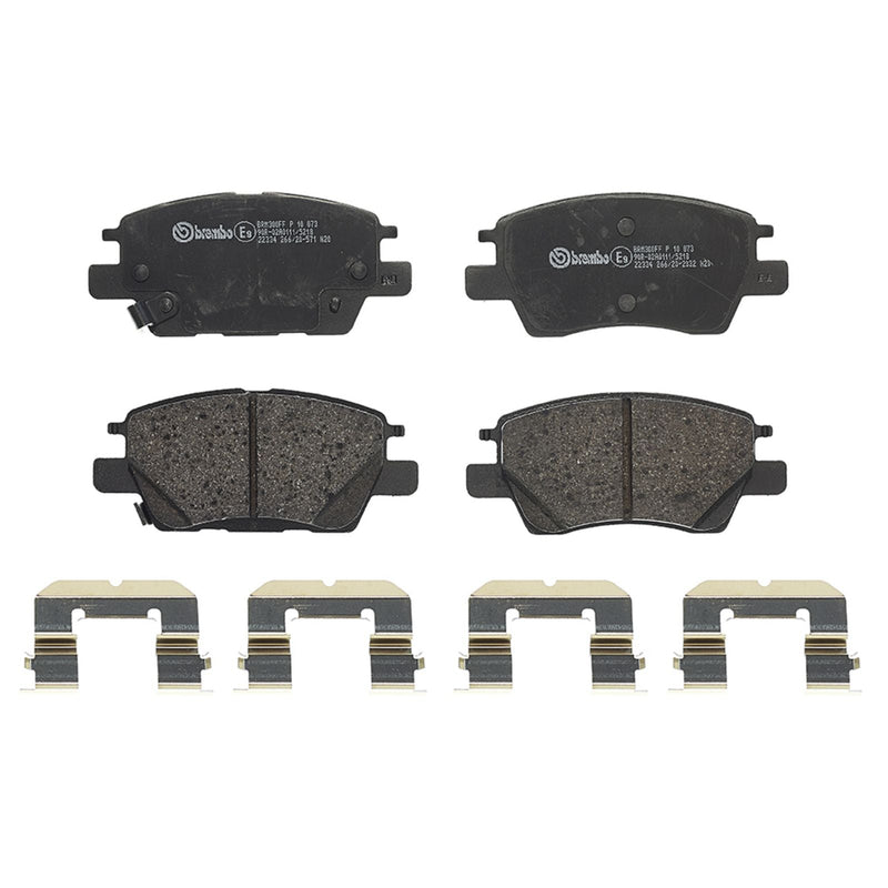 PRIME Low-Met Front Disc Brake Pad Set - P10073