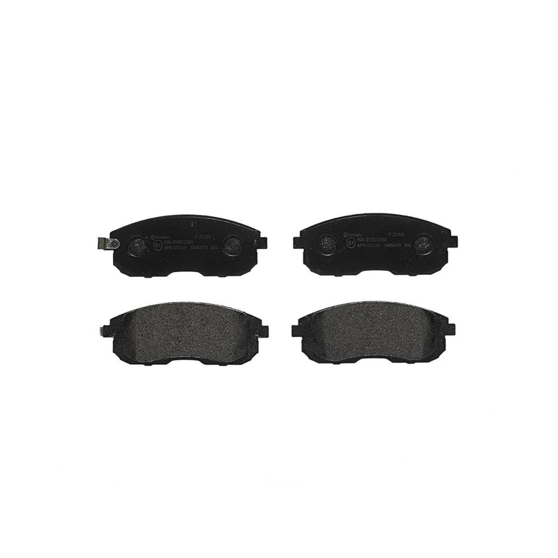 PRIME Low-Met Front Disc Brake Pad Set - P23126