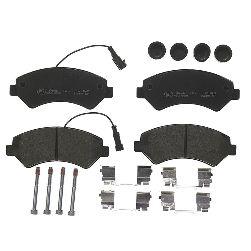 PRIME Low-Met Front Disc Brake Pad Set - P23161