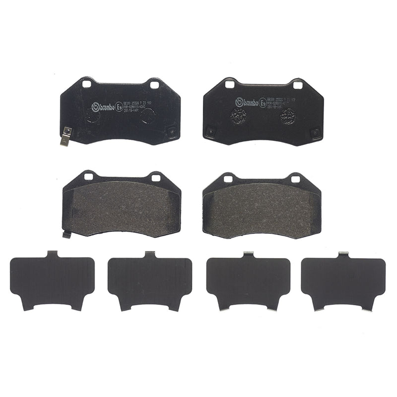 PRIME Low-Met Front Disc Brake Pad Set - P23182