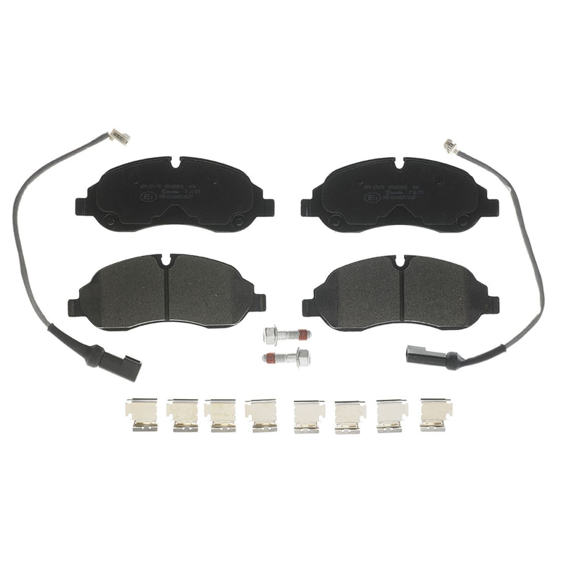 PRIME Low-Met Front Disc Brake Pad Set - P24171