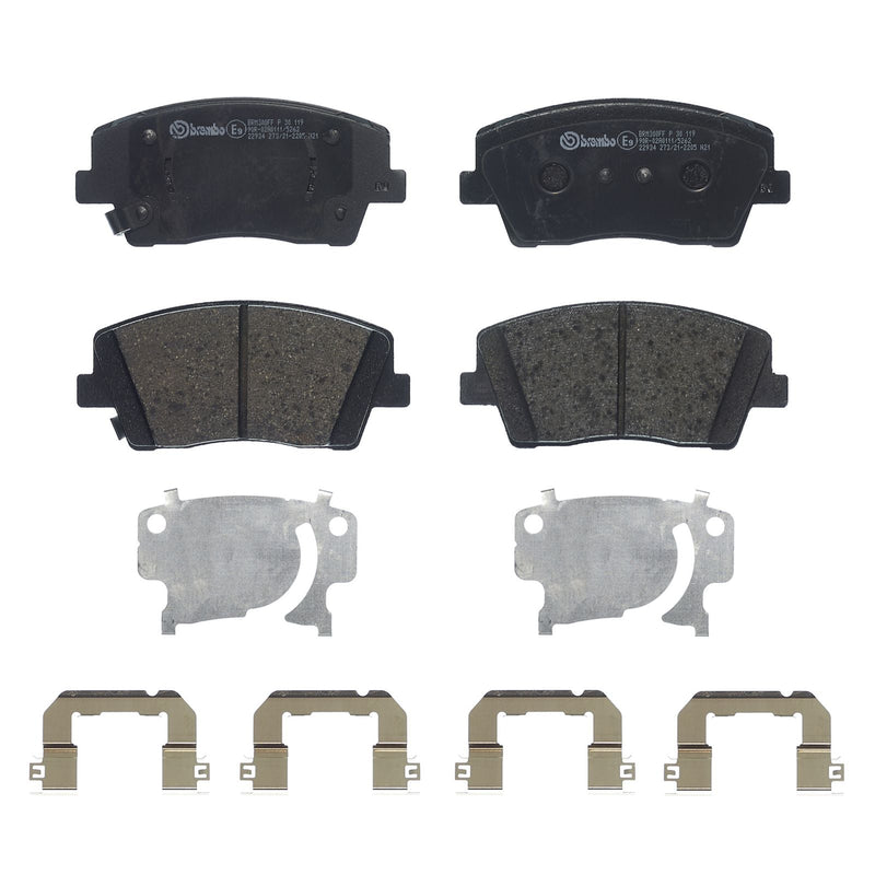 PRIME Low-Met Front Disc Brake Pad Set - P30119