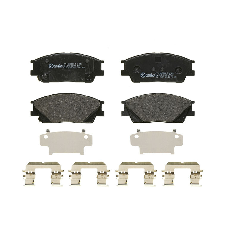 PRIME Low-Met Front Disc Brake Pad Set - P30126