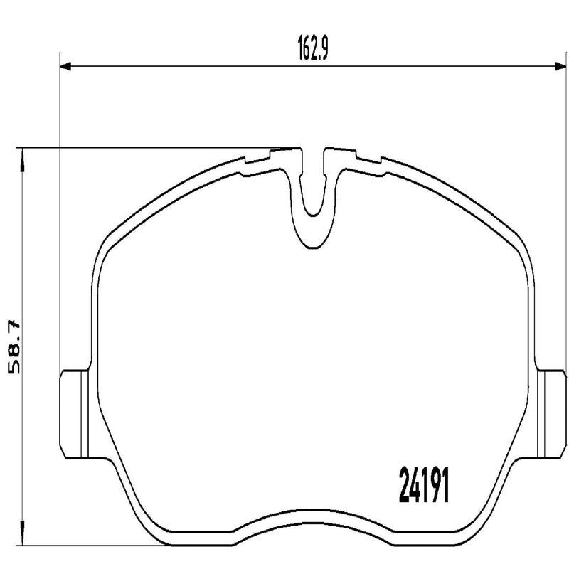 PRIME Low-Met Front Disc Brake Pad Set - P44014