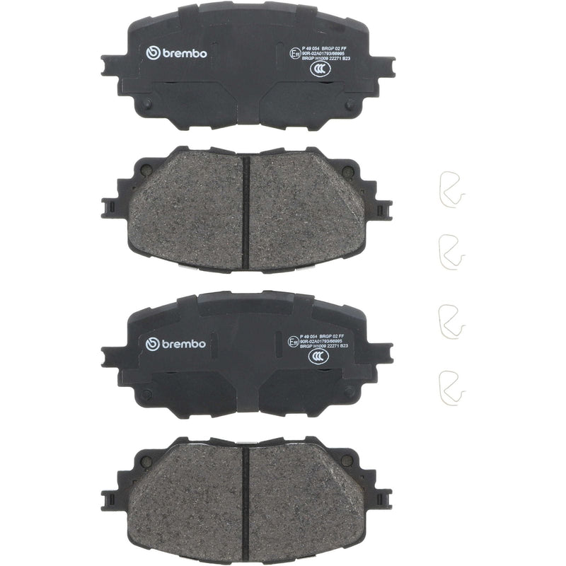 PRIME Low-Met Front Disc Brake Pad Set - P49054