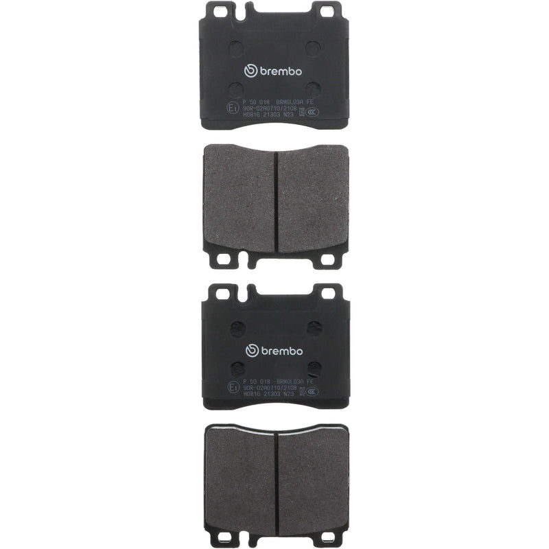 PRIME Low-Met Front Disc Brake Pad Set - P50018
