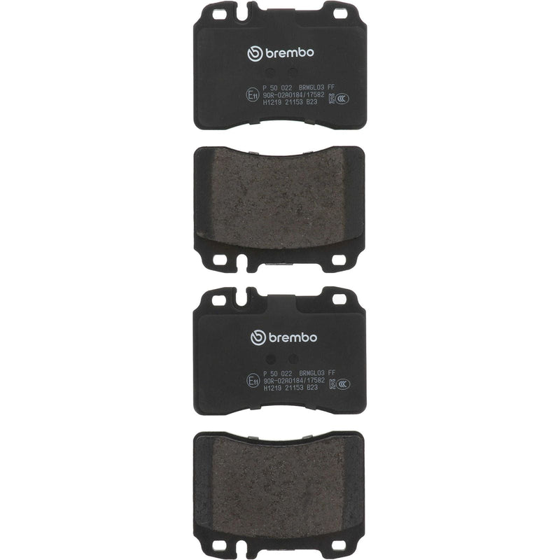 PRIME Low-Met Front Disc Brake Pad Set - P50022