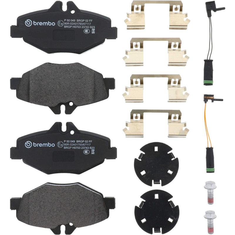 PRIME Low-Met Front Disc Brake Pad Set - P50049