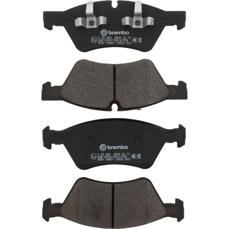PRIME Low-Met Front Disc Brake Pad Set - P50063