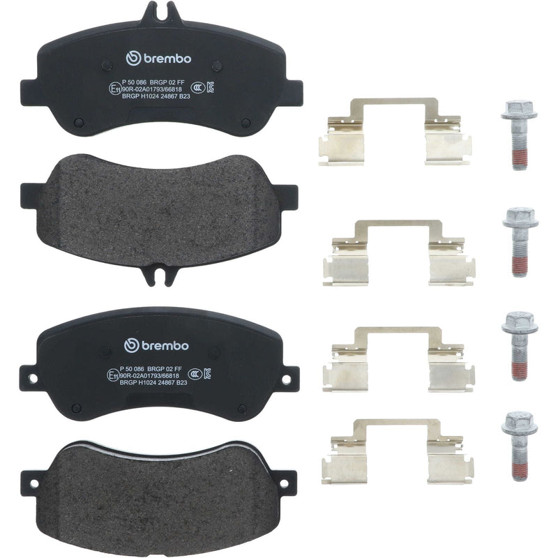 PRIME Low-Met Front Disc Brake Pad Set - P50086