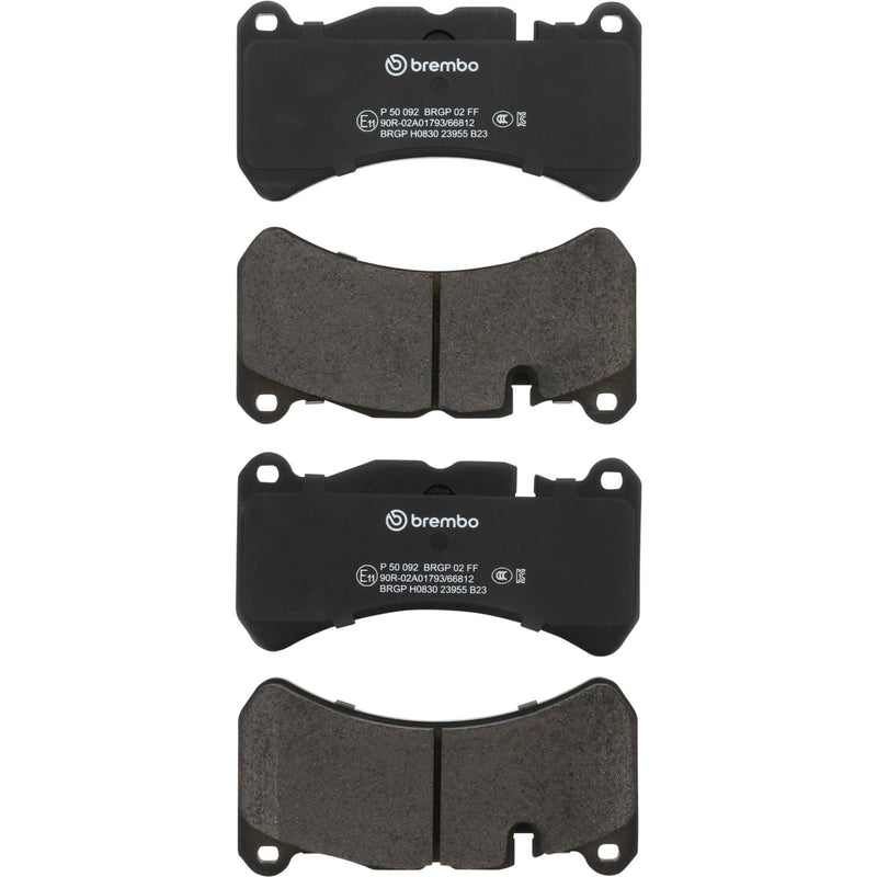 PRIME Low-Met Front Disc Brake Pad Set - P50092