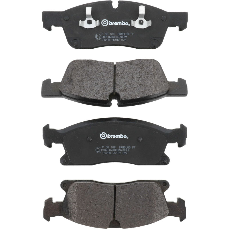 PRIME Low-Met Front Disc Brake Pad Set - P50108