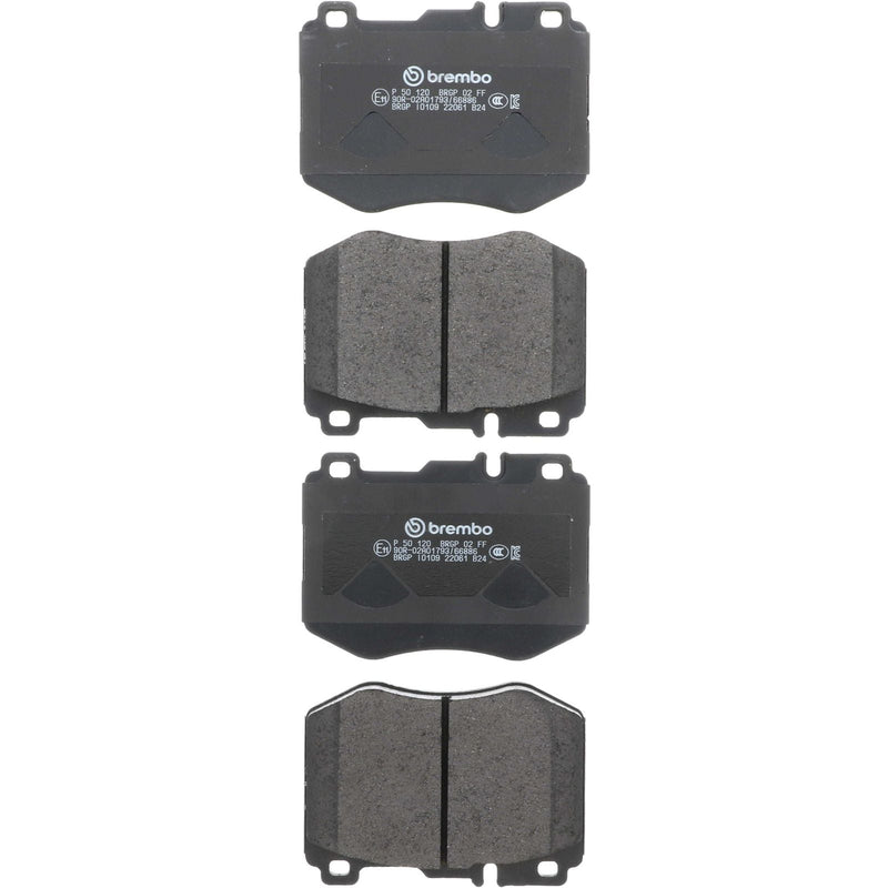 PRIME Low-Met Front Disc Brake Pad Set - P50120
