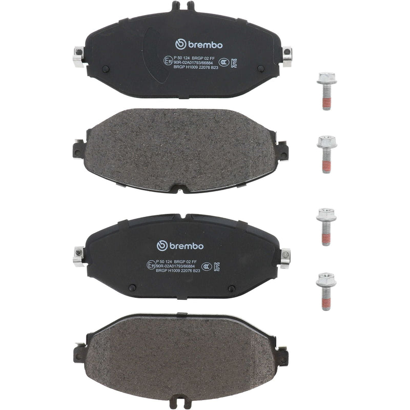 PRIME Low-Met Front Disc Brake Pad Set - P50124