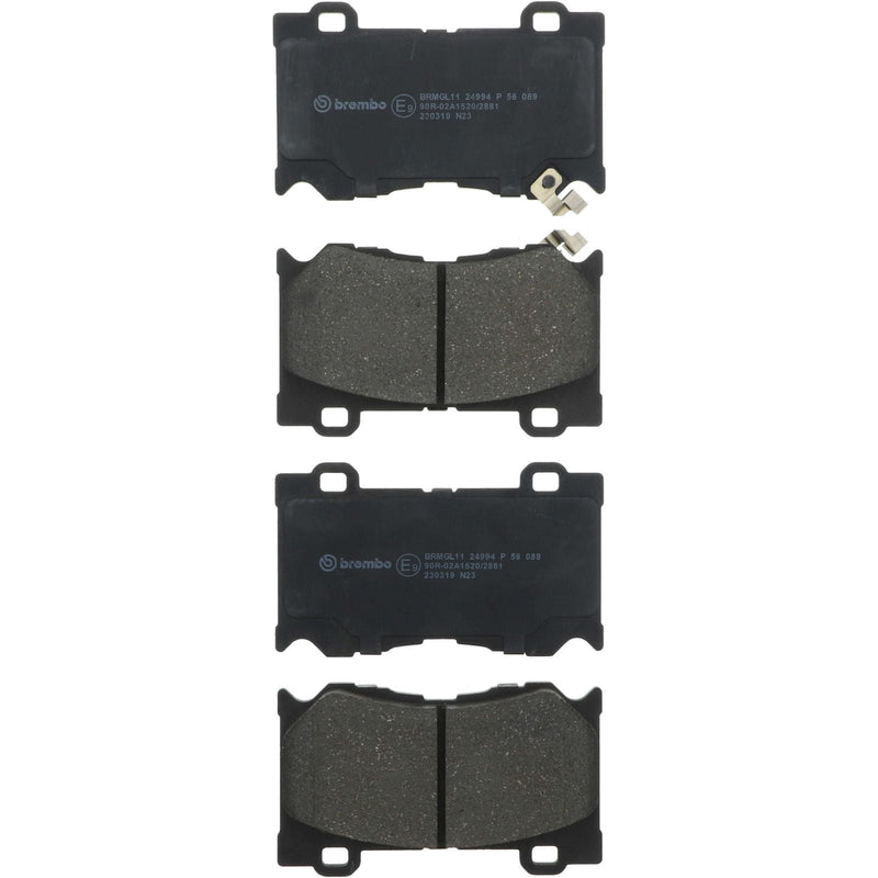 PRIME Low-Met Front Disc Brake Pad Set - P56089