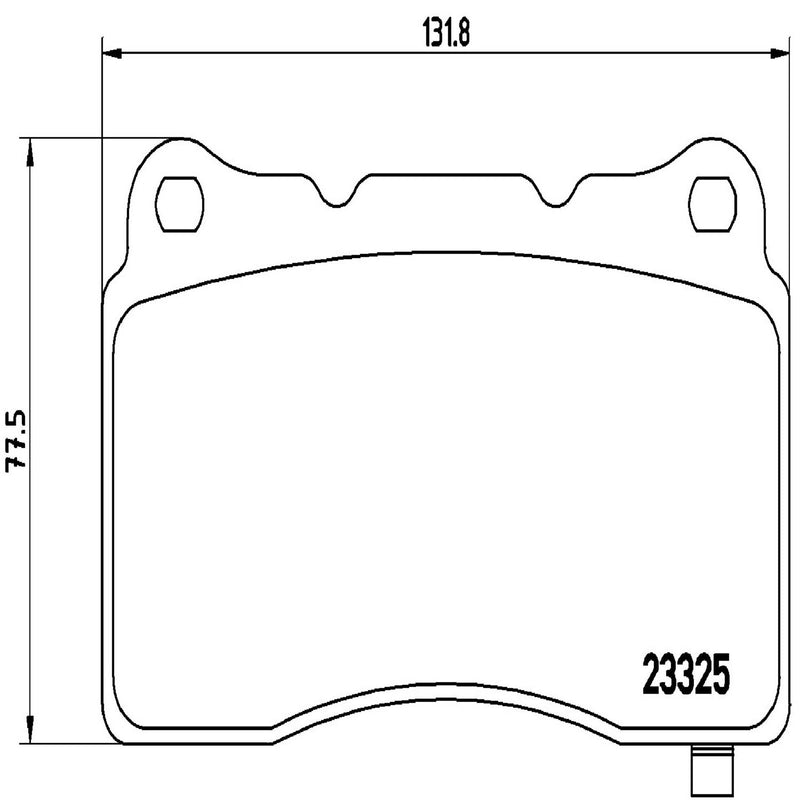 PRIME Low-Met Front Disc Brake Pad Set - P59079