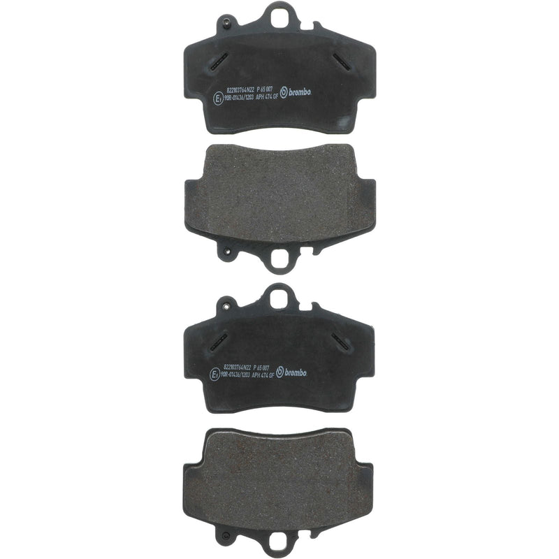 PRIME Low-Met Front Disc Brake Pad Set - P65007