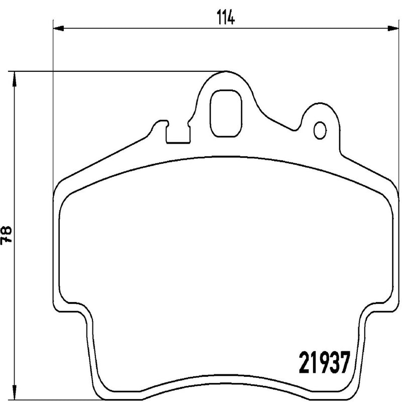PRIME Low-Met Front Disc Brake Pad Set - P65007
