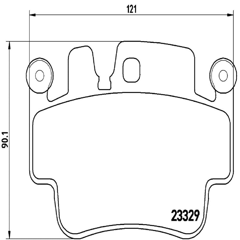 Brembo Brake Pad Set P65009