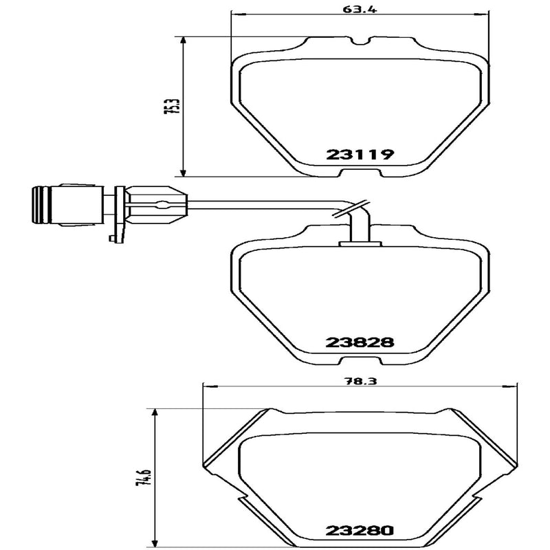 PRIME Low-Met Front Disc Brake Pad Set - P85054