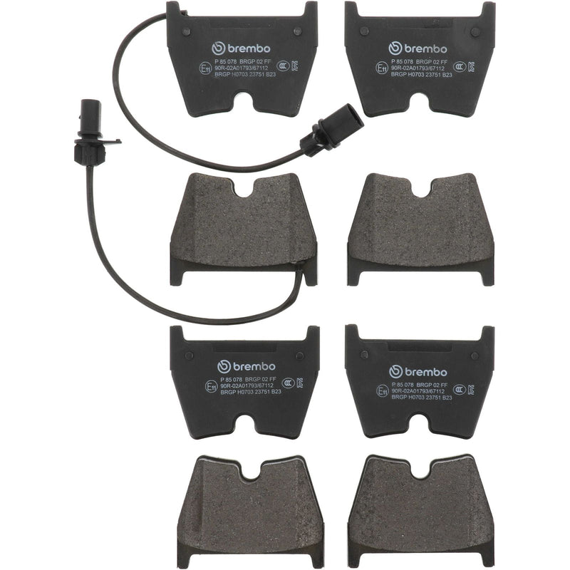 PRIME Low-Met Front Disc Brake Pad Set - P85078