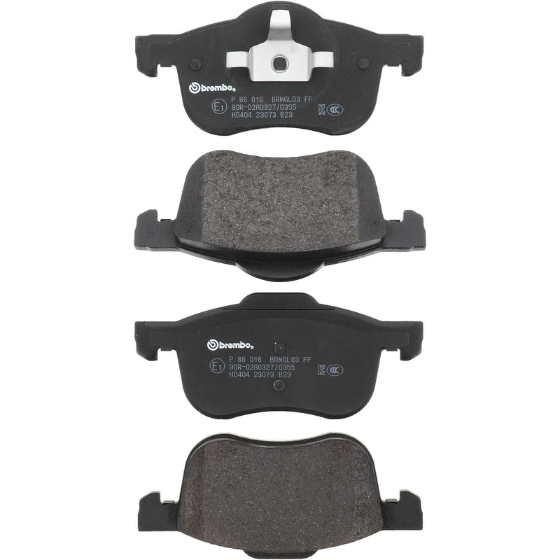 PRIME Low-Met Front Disc Brake Pad Set - P86016