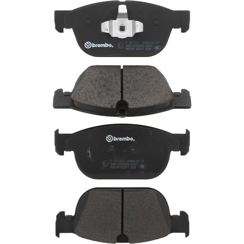 PRIME Low-Met Front Disc Brake Pad Set - P86027