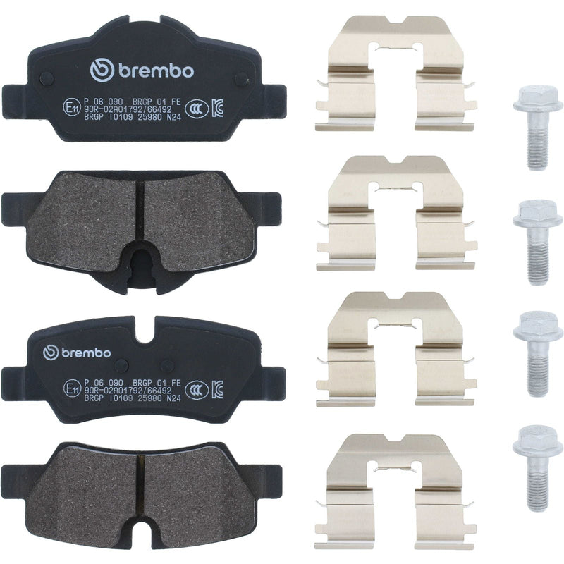 PRIME Low-Met Rear Disc Brake Pad Set - P06090