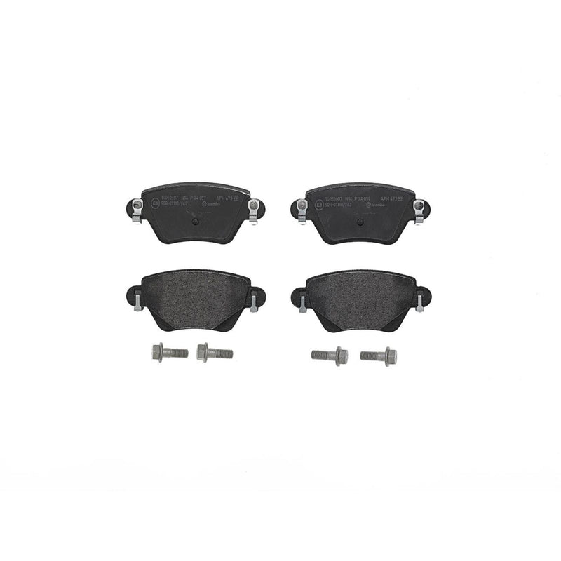 PRIME Low-Met Rear Disc Brake Pad Set - P24059