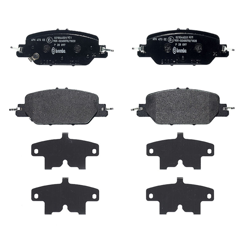 PRIME Low-Met Rear Disc Brake Pad Set - P28097