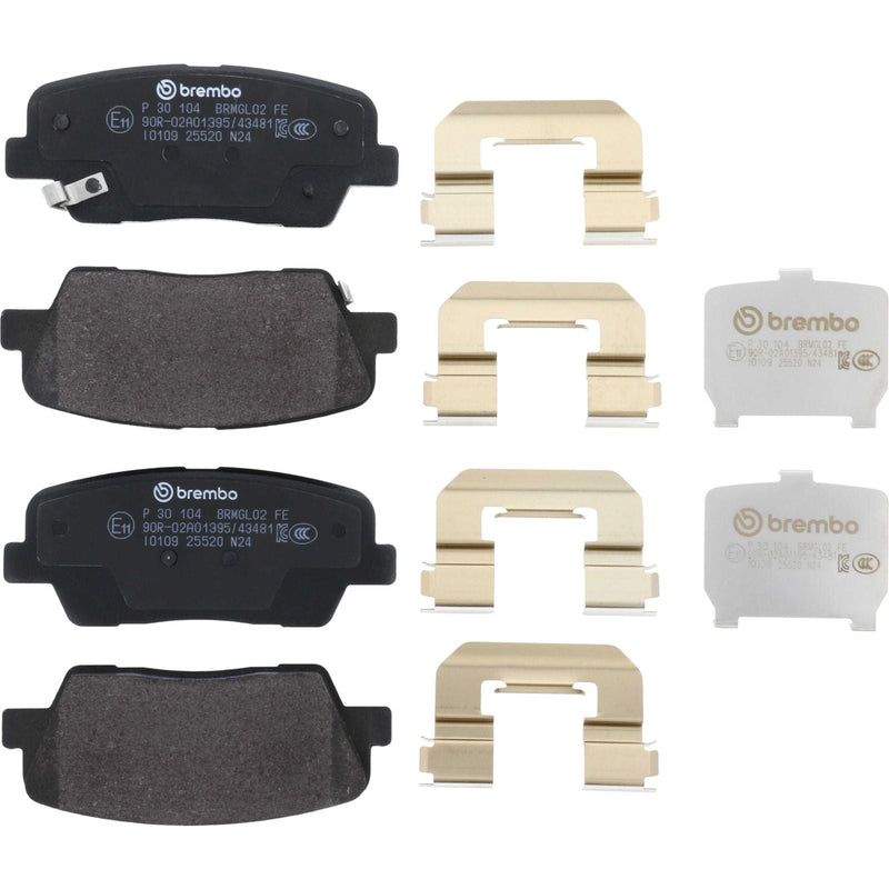 PRIME Low-Met Rear Disc Brake Pad Set - P30104