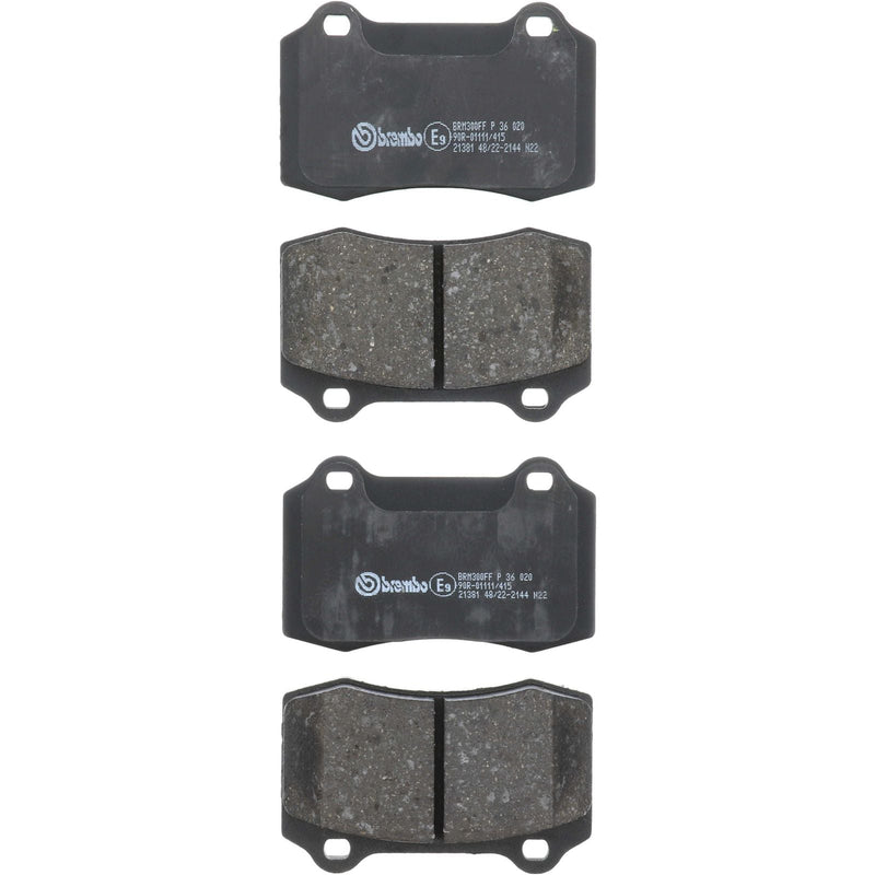 PRIME Low-Met Rear Disc Brake Pad Set - P36020