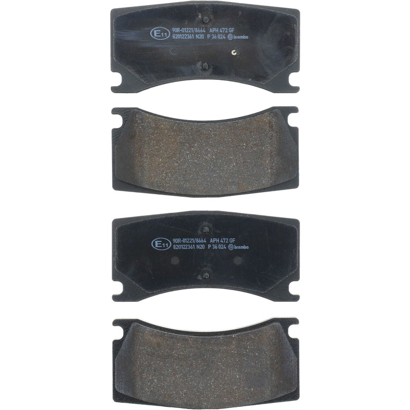 PRIME Low-Met Rear Disc Brake Pad Set - P36024