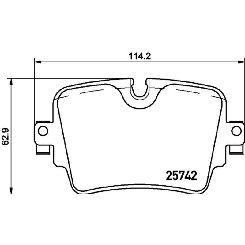 BREMBO Brake Pad Set P36033