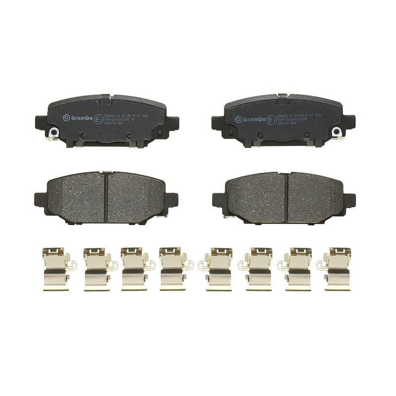 PRIME Low-Met Rear Disc Brake Pad Set - P37026
