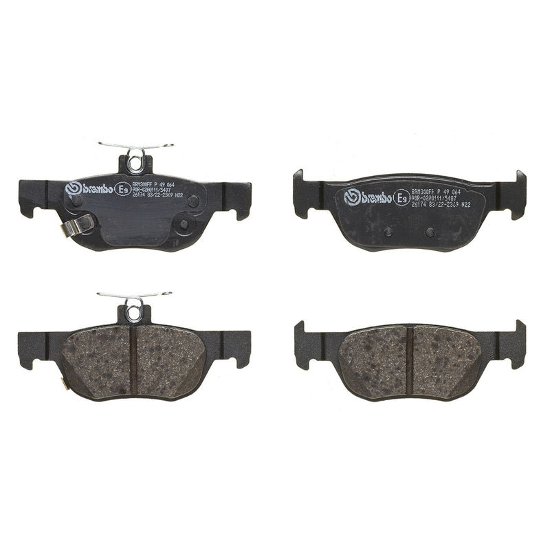 PRIME Low-Met Rear Disc Brake Pad Set - P49064