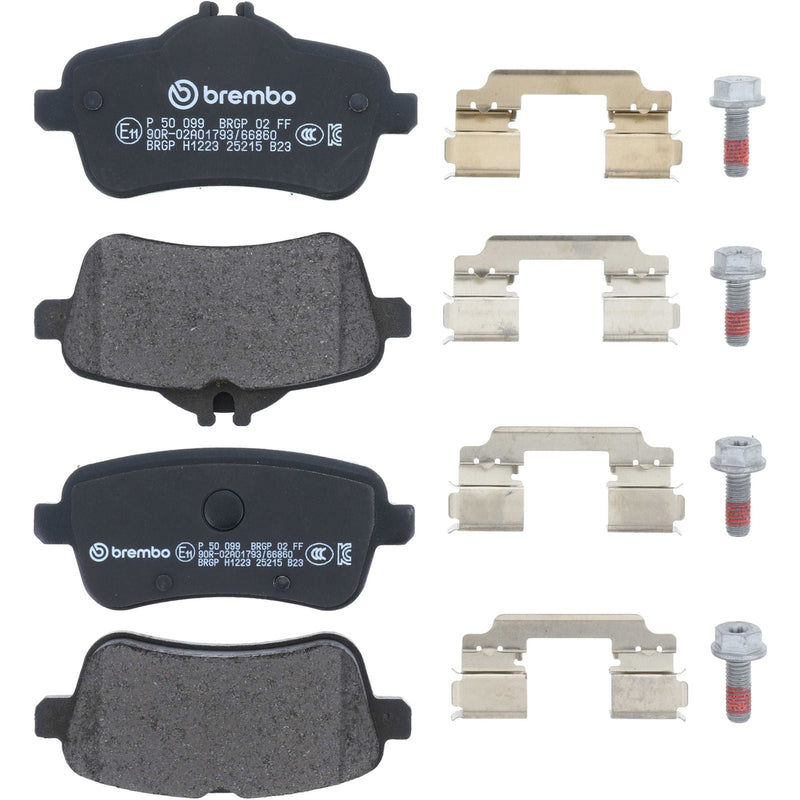 BREMBO Brake Pad Set P50099