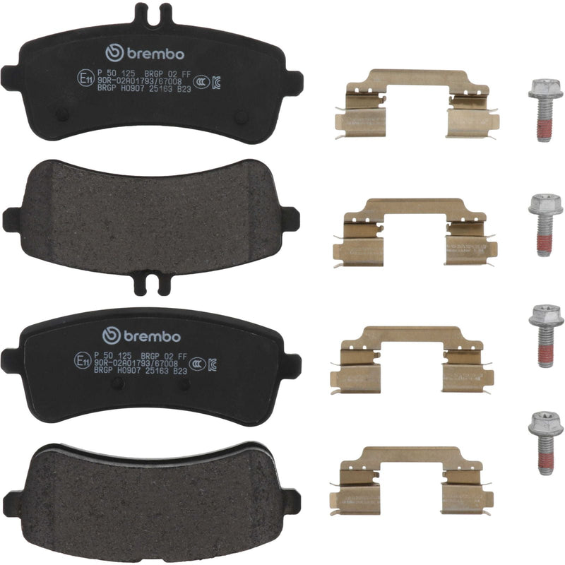 PRIME Low-Met Rear Disc Brake Pad Set - P50125