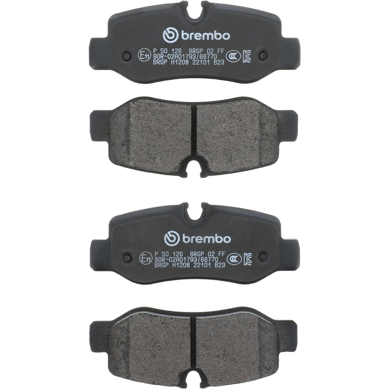 PRIME Low-Met Rear Disc Brake Pad Set - P50126