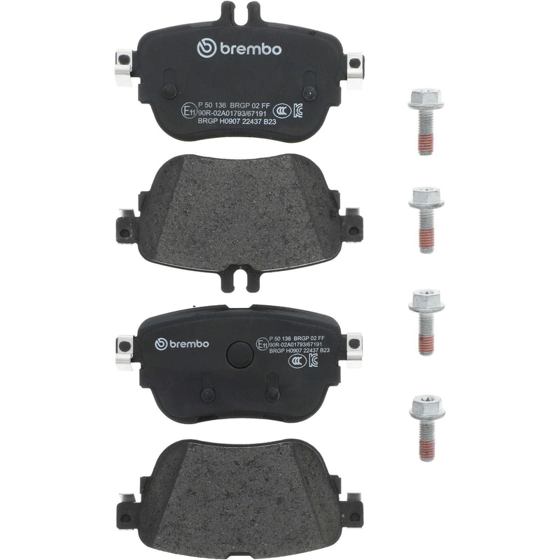 PRIME Low-Met Rear Disc Brake Pad Set - P50136
