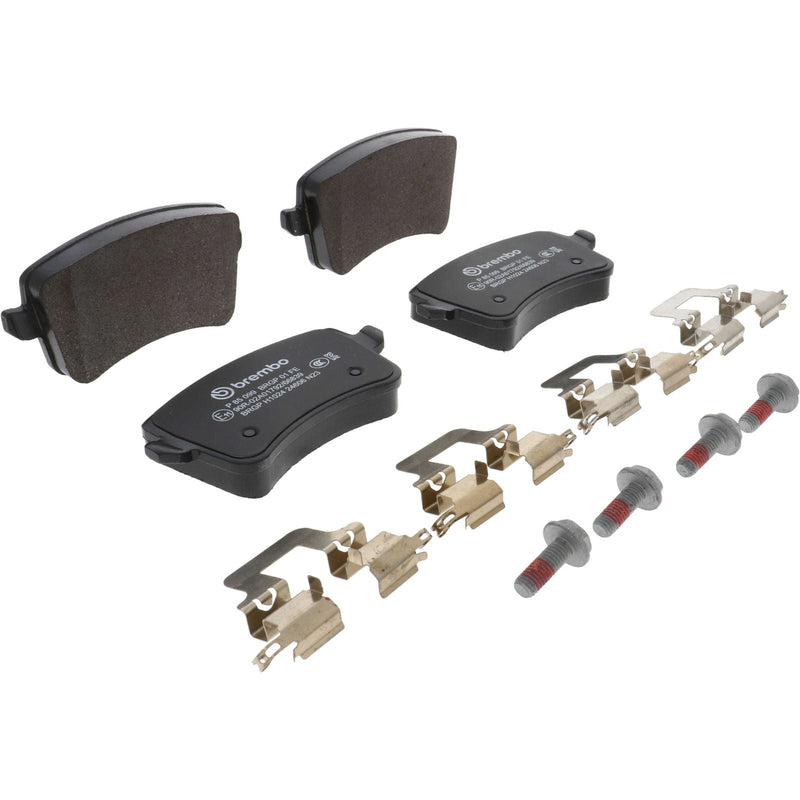 Brembo Premium Low-Met OE Equivalent Rear Brake Pad