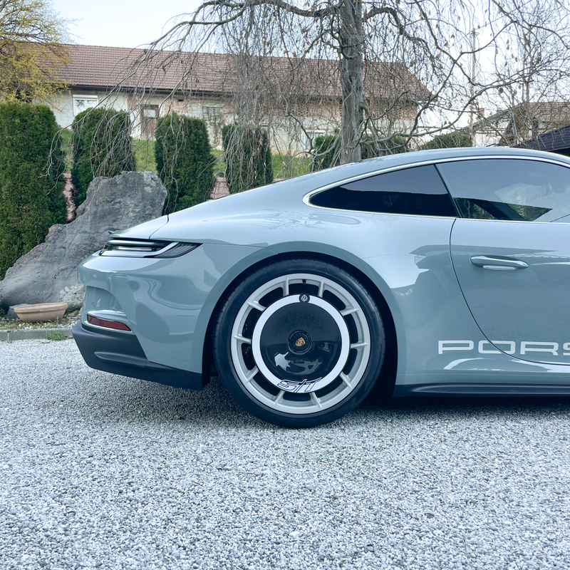 CARBON FIBER AERO DISCS for Porsche 911 ST (992.1) - MAG wheels