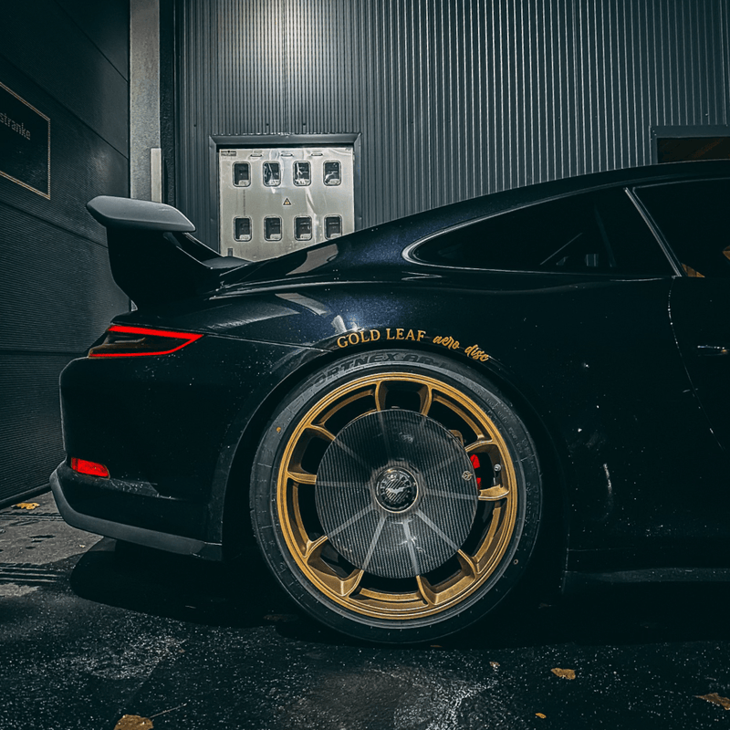 CARBON FIBER AERO DISCS for Porsche 911 GT3 (991.2) - ALU wheels