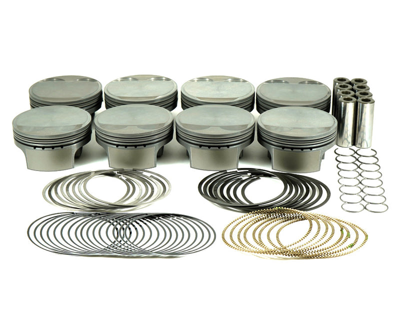 Mahle MS BMW S65 B40 4.0L 92.50mm x 27.3mm CH 2.1cc 372g 10.2CR Pistons (Set of 8)