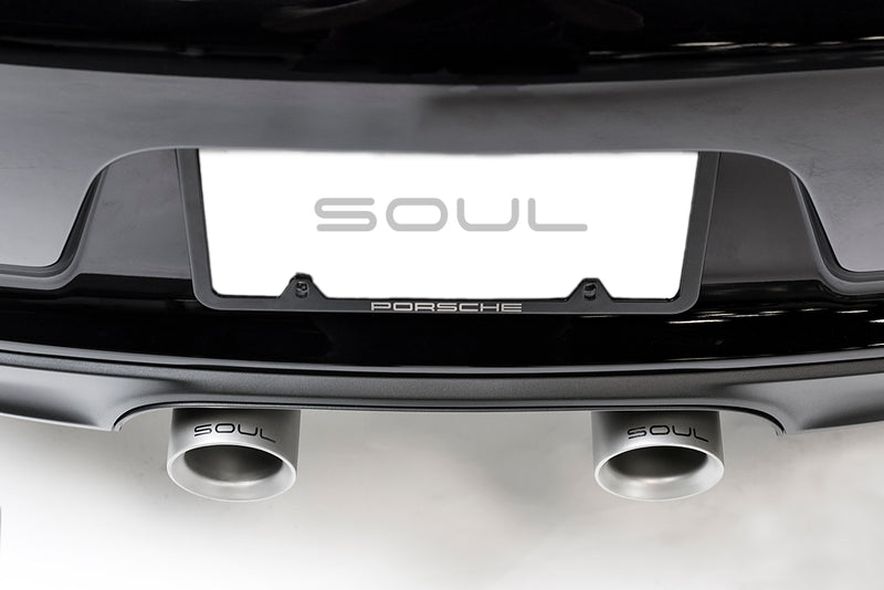 Porsche 991.2 Carrera (with PSE) SOUL Bolt On Exhaust Tips